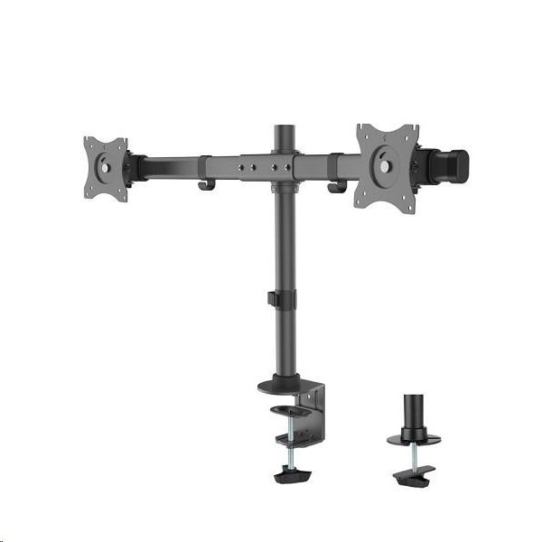 Newstar duál asztali monitortartó 10-27