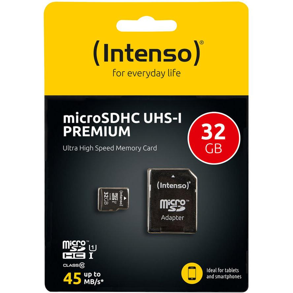 Intenso microSDHC 32GB C10/UHS-I
