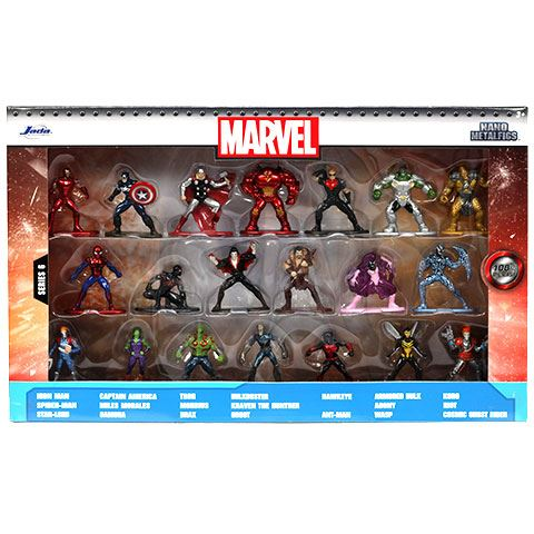 Jada Toys Marvel: Nano Metalfigs fém figura szett 20db-os (253225018)