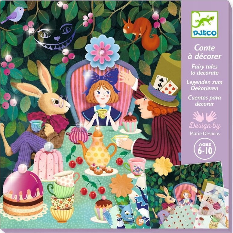 Művészeti műhely - Meseillusztráció, Alíz Csodaországban - In Wonderland (DJ09428)