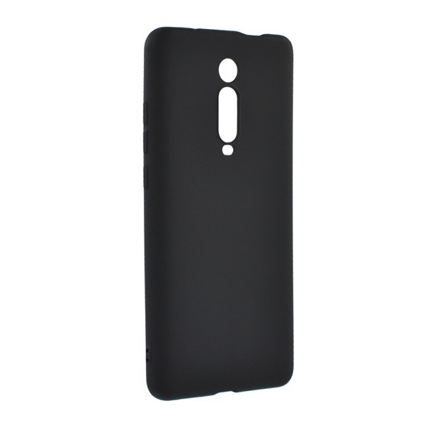 Szilikon telefonvédő (matt) FEKETE [Xiaomi Mi 9T (Mi 9T Pro)] (5996457922352)