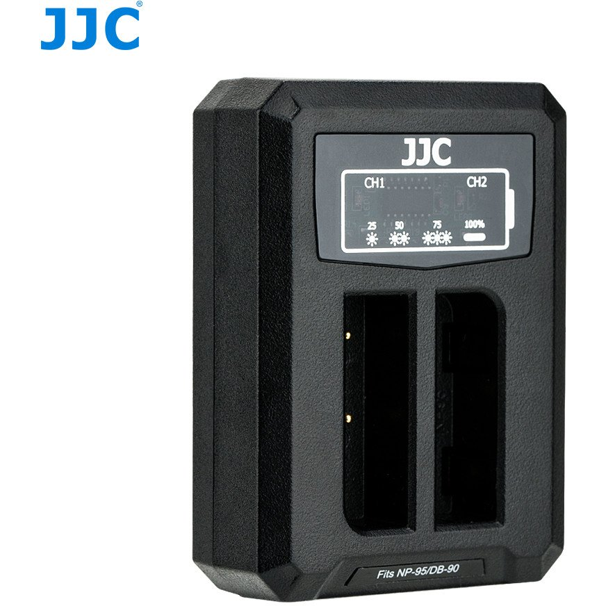 JJC USB Dual Battery Charger DCH-NP95 (DCH-NP95)