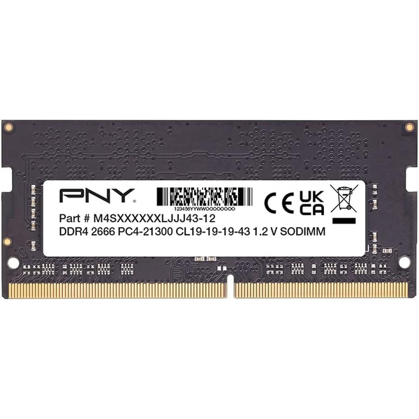 PNY paměť 16GB DDR4 2666 SO-DIMM MN16GSD42666-SB
