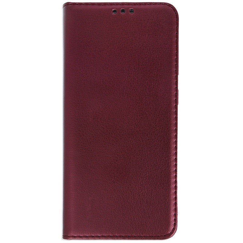 Motorola Moto G42, Oldalra nyíló tok, stand, Magnet Book, bordó (122750)