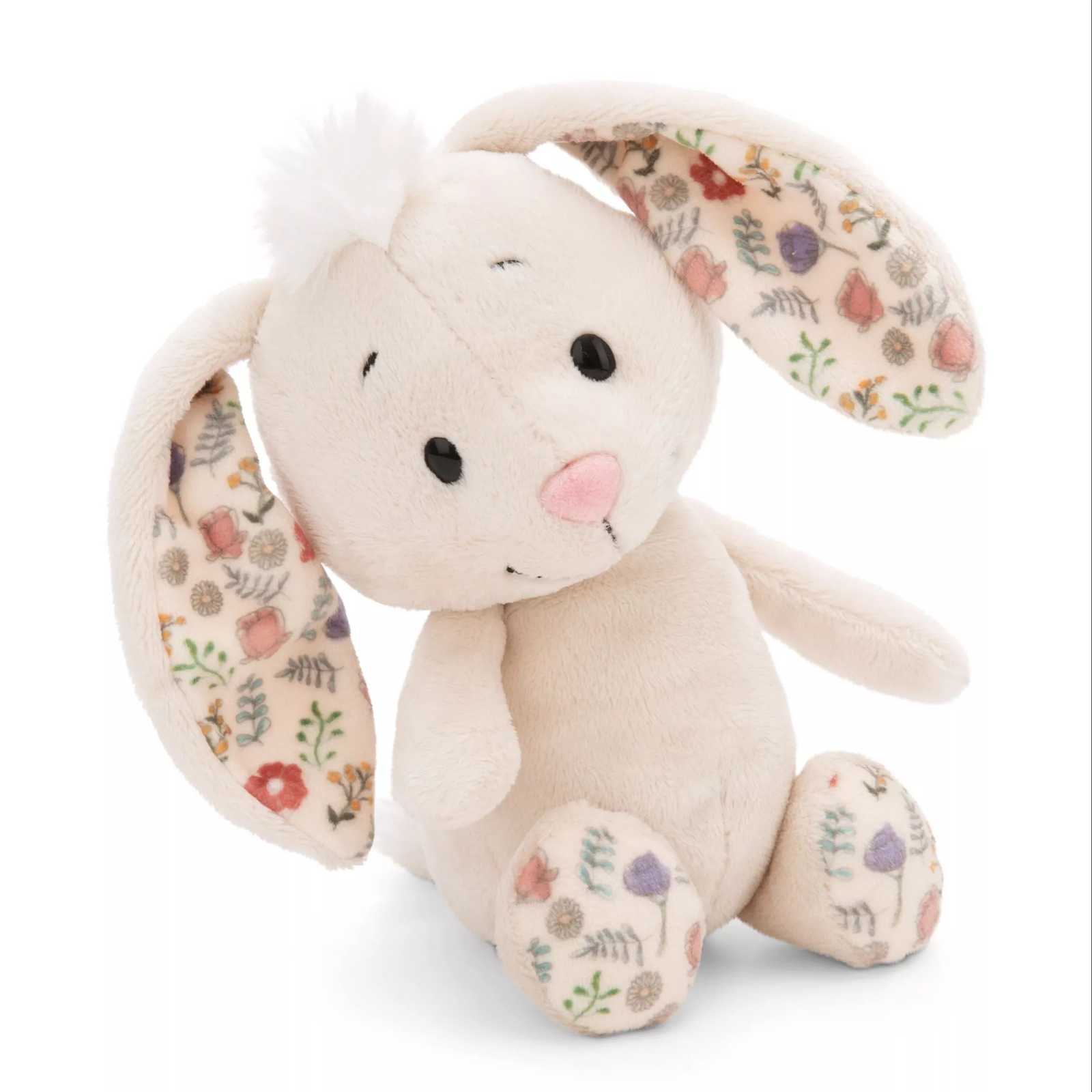 Nici Lógófülű nyuszi plüssfigura 20 cm - Krémszín (61458)