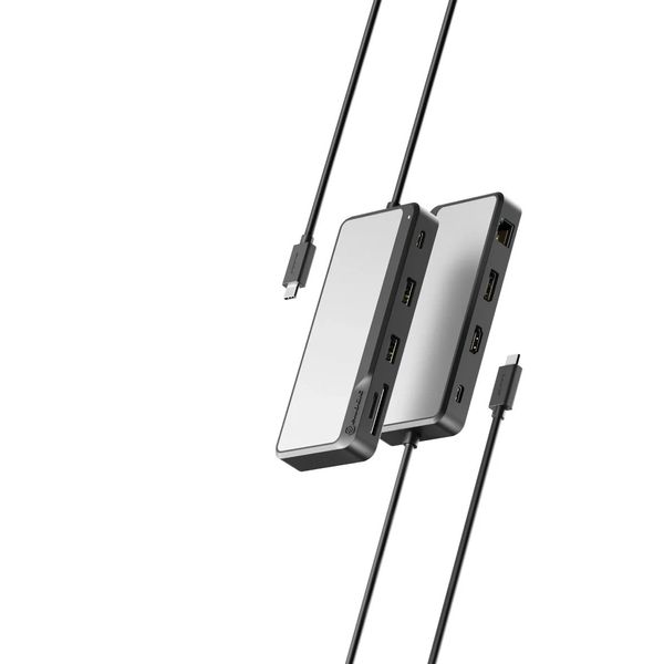 ALOGIC FUPHDDP1 replicatore di porte e docking station per laptop Cablato USB 3.2 Gen 1 (3.1 Gen 1) Type-C Grigio