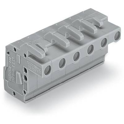 WAGO Hüvelyház kábel 732 Pólusok száma 5 Raszterméret: 7.50 mm 732-105/026-000 25 db (732-105/026-000)