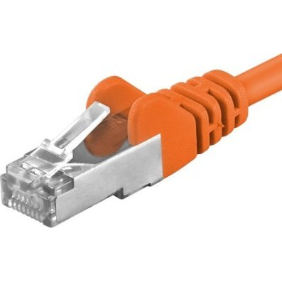 PREMIUMCORD UTP CAT6A Összekötő Narancssárga 1.5m sp6asftp015E