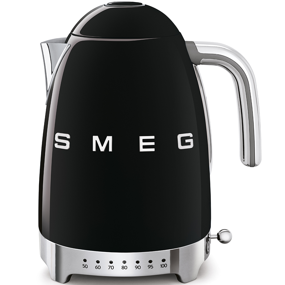 Smeg 50's Style 1.7L Vízforraló - Fekete (KLF04BLEU)
