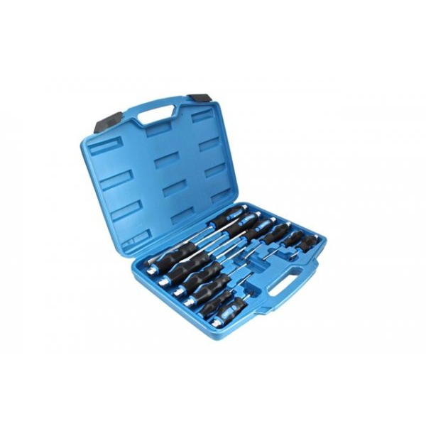Професионален комплект механични отвертки 12 бр