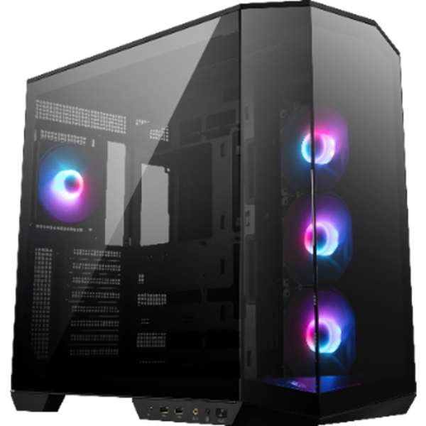 MSI MAG PANO 100R PZ Midi Torony Gaming Számítógépház - Fekete