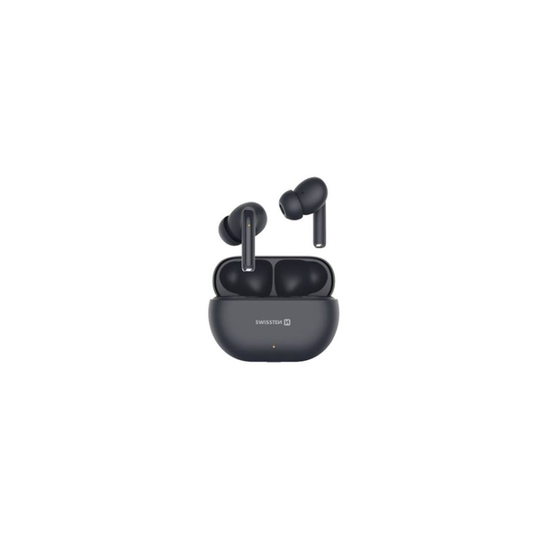 Auriculares Inalámbricos Protune Swissten Negro Micro Y Botón Táctil Batería 15h