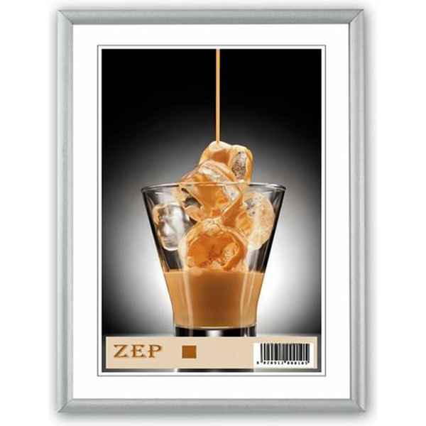 ZEP AL1S3 Basic 17x22 Képkeret - Ezüst