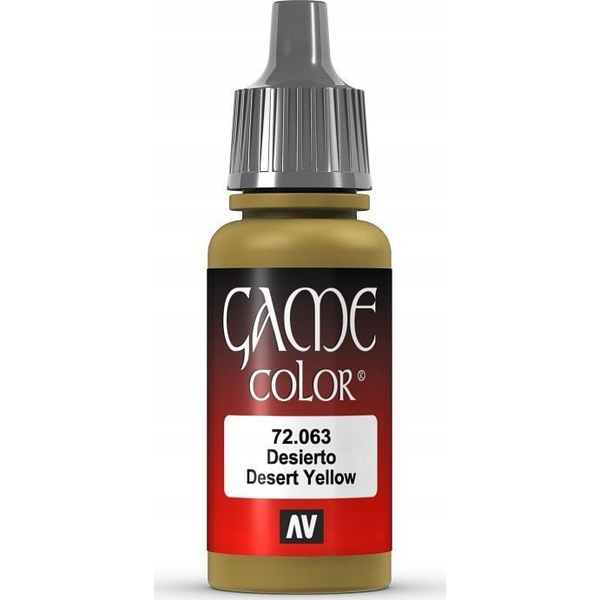  Vallejo Vallejo: 72.063 - Game Color - Desert Yellow (18 ml)
