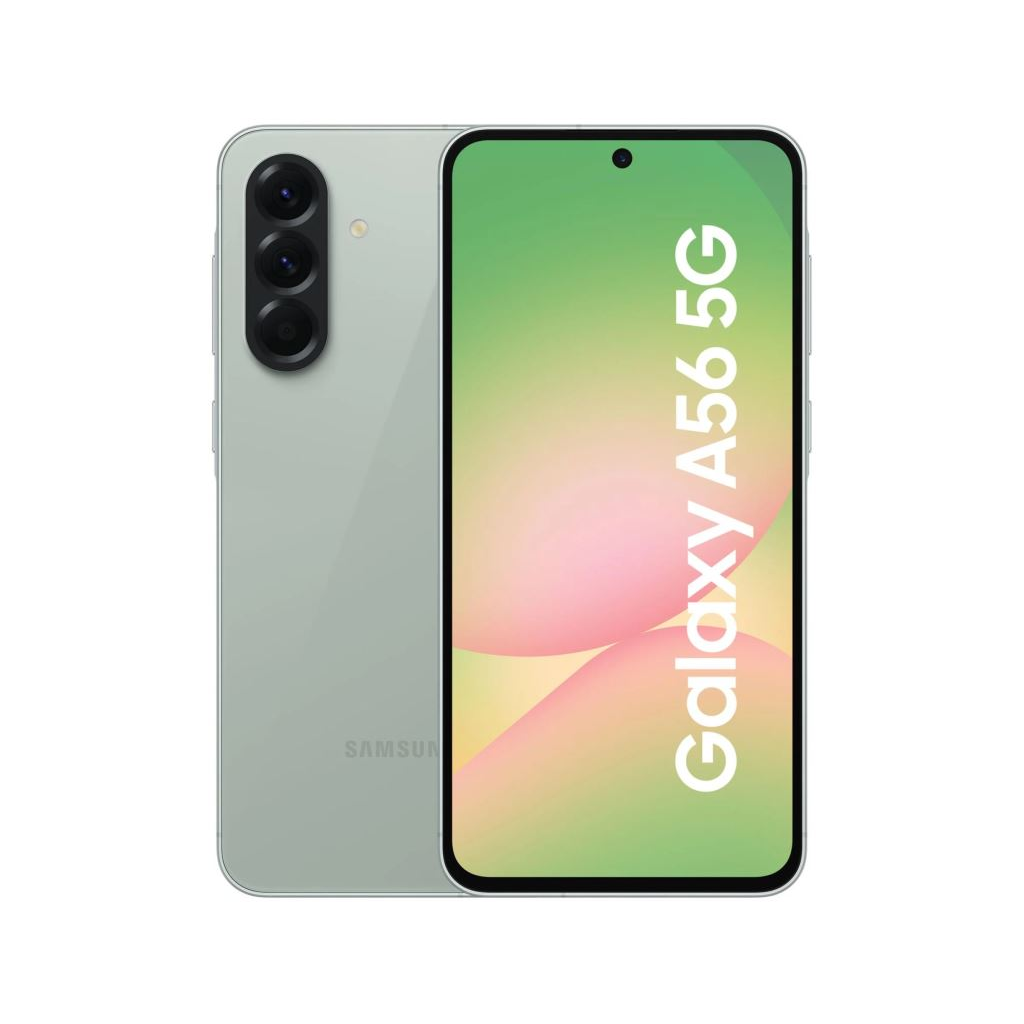 Samsung Galaxy A56 5G 8/128GB Dual-Sim mobiltelefon király olíva (SM-A566BZGA) (SM-A566BZGA)