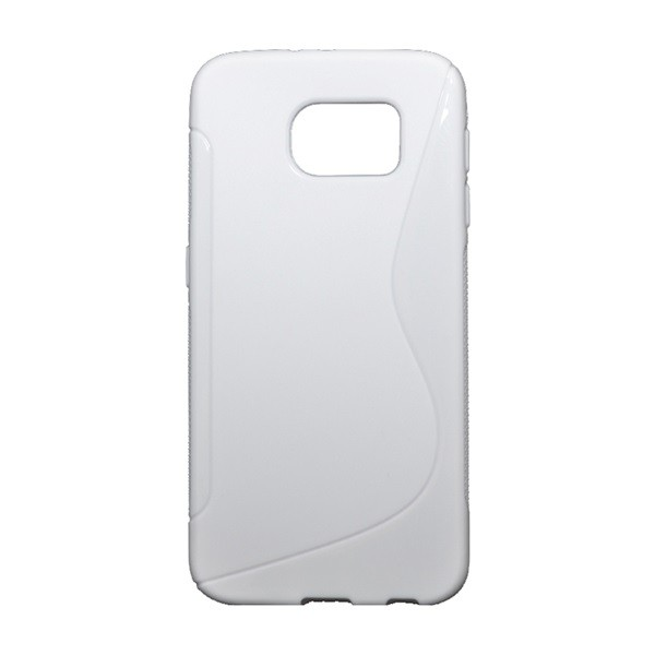 Szilikon telefonvédő (S-line) FEHÉR [Samsung Galaxy S6 (SM-G920)] (5996457526048)