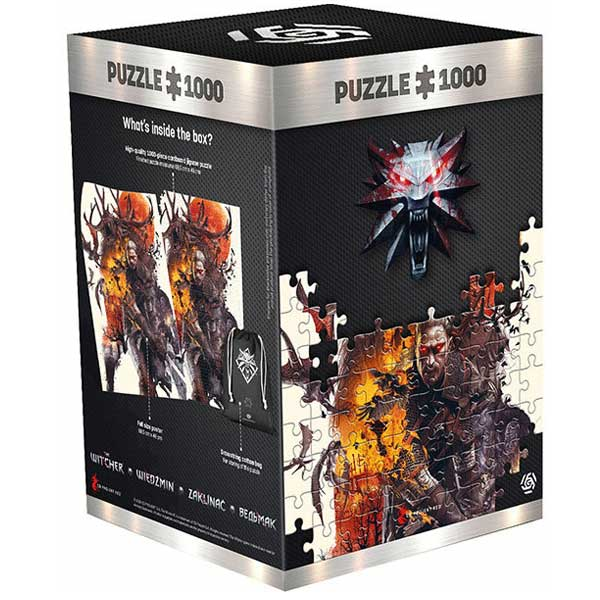Good Loot Puzzle The Witcher (Zaklínač): Monsters 1000 dílků