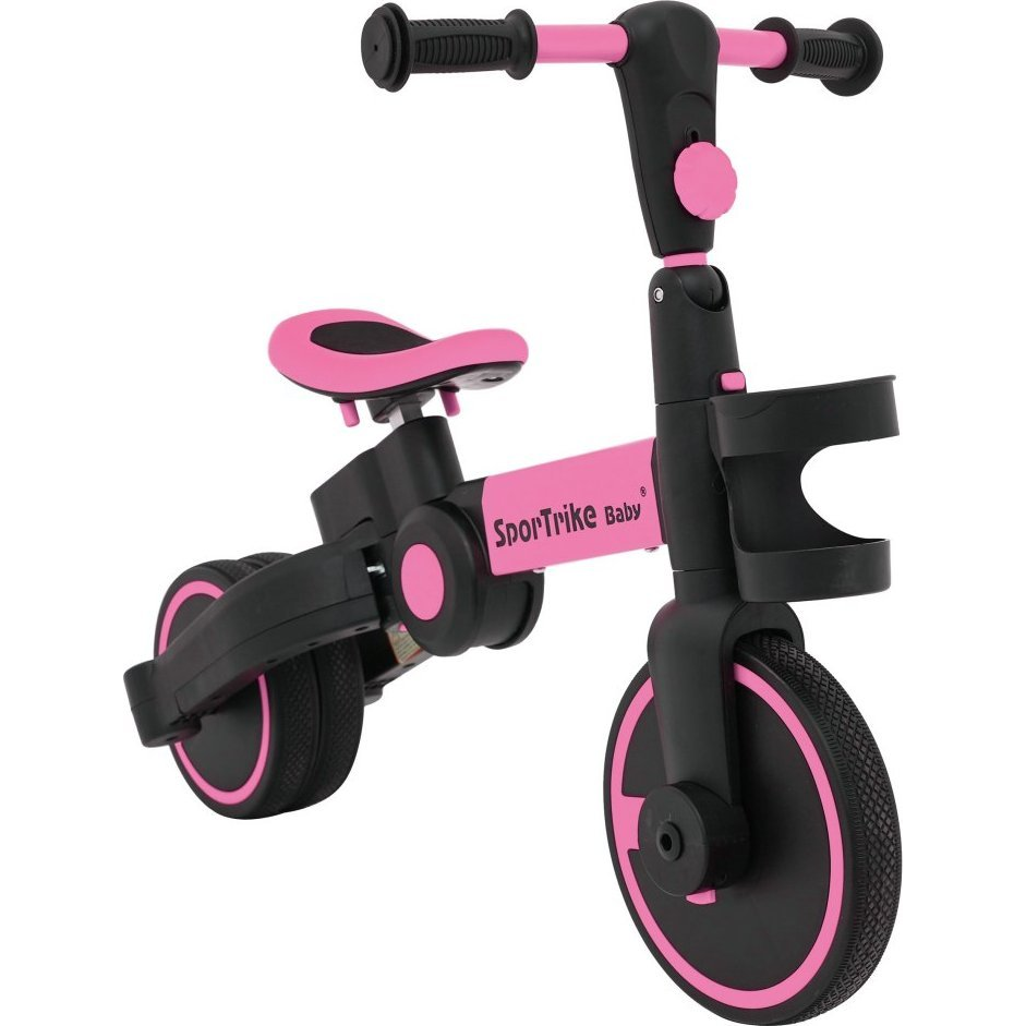 Sport Trike 3 az 1-ben Tricikli - Rózsaszín Színben (ZSP.B68.ROZ)