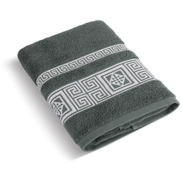 Bellatex Terry Greek Collection - Towel 157/038 - 70 × 140 cm - moss