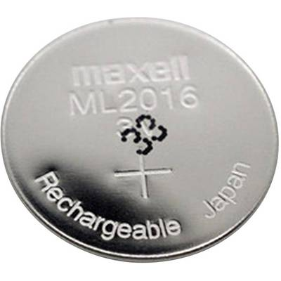 ML2016 gombakku lítium, 3 V 25 mAh, Maxell (139622)