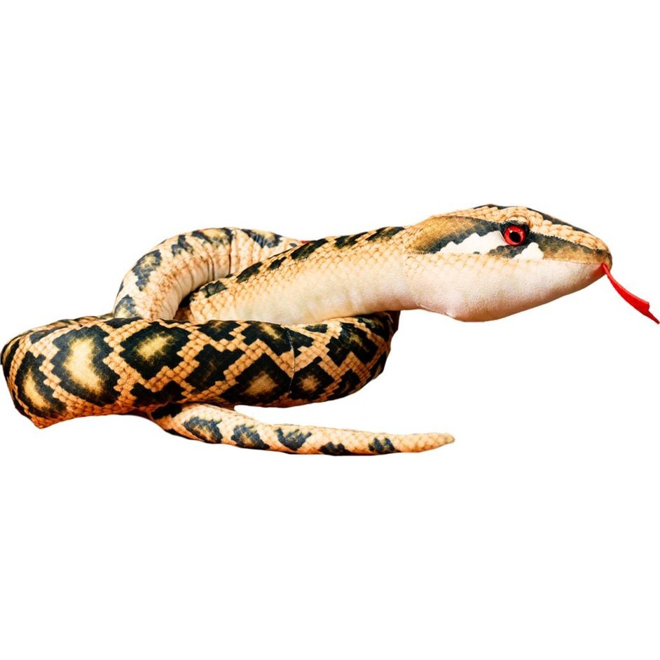 Plüss Fekete Kígyó Kabala - 210 cm (16464)