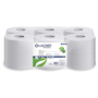 Lucart Eco 12 голяма ролка двуслойна бяла тоалетна хартия