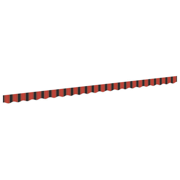 napellenző valance 5 m-es keretre Többszínű 4.8x0.2 m