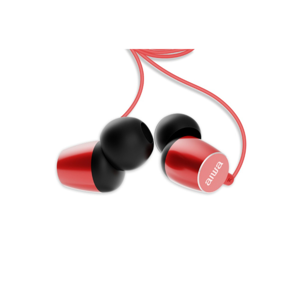 In-ear sluchátka AIWA ESTM-20RD červená