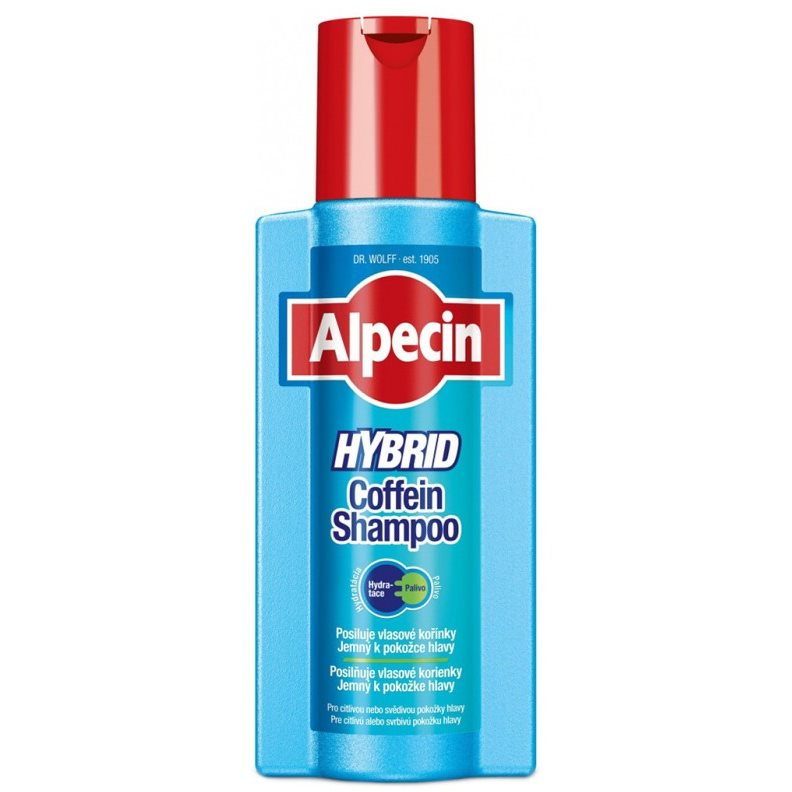 ALPECIN Hybrid Coffein Shampoo 250 ml (4008666218858)