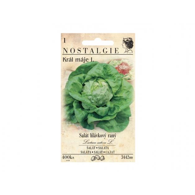 MORAVOSEED CZ Fejes saláta korai KRÁL MÁJE I. (3442oo)
