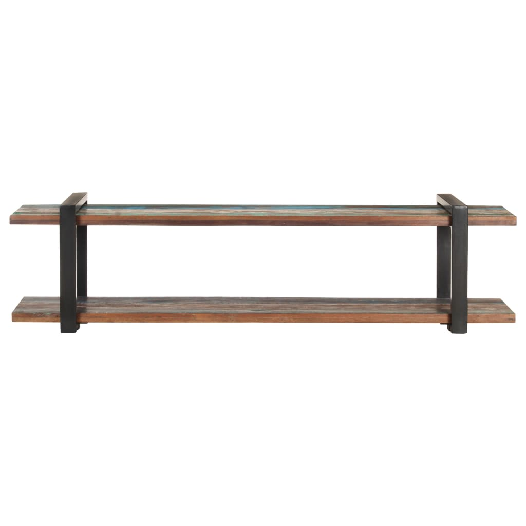 tömör újrahasznosított fa TV-szekrény 160 x 40 x 40 cm (320498)