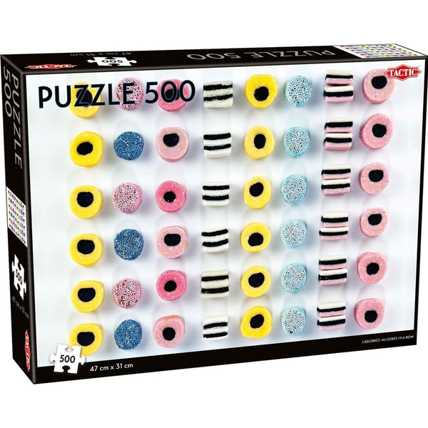 Tactic 56234 puslespil 500 stk Kunst