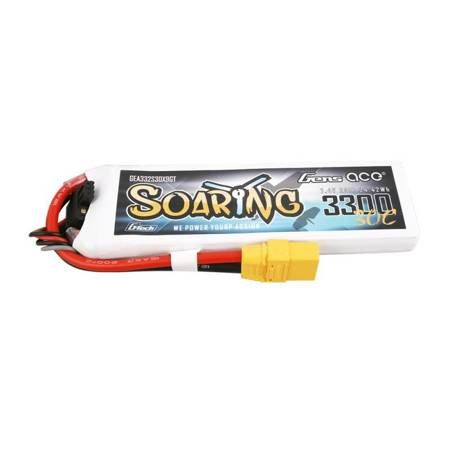 GENS ACE AKUMULÁTOR BATERIE LIPO G-TECH SOARING 3300MAH 7.4V 30C 2S1P XT90