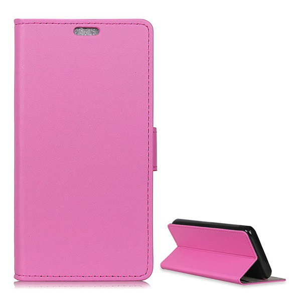 Tok álló, bőr hatású (FLIP, oldalra nyíló, asztali tartó funkció, prémium) RÓZSASZÍN [Nokia 2] (5996457737963)