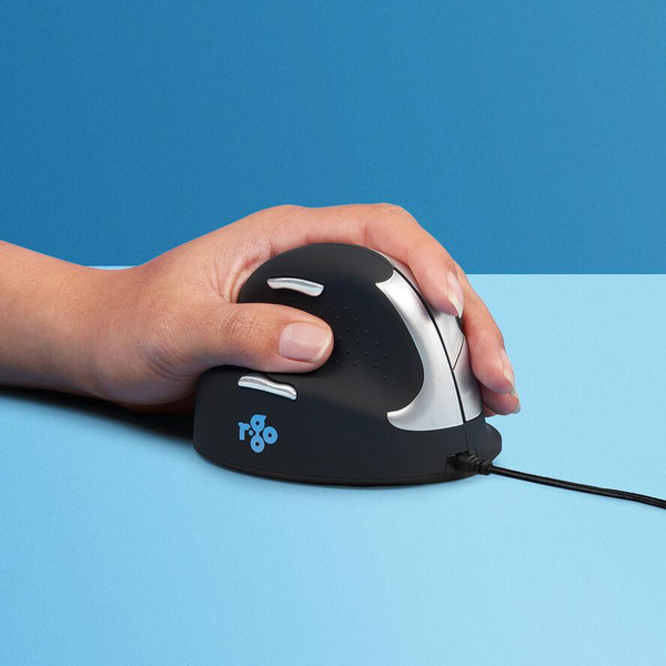 R-Go Tools RGOHELE mus Venstre hånd USB Type-A 3500 dpi