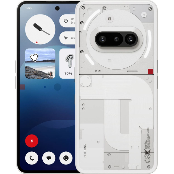 Nothing Phone (3a) 8/128GB Dual-Sim mobiltelefon fehér