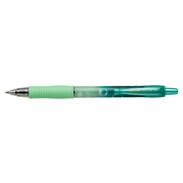 Pilot Bubble G2 2025 0,7 mm zöld rollerirón kék tintával (BLG27TRB-GG-L)