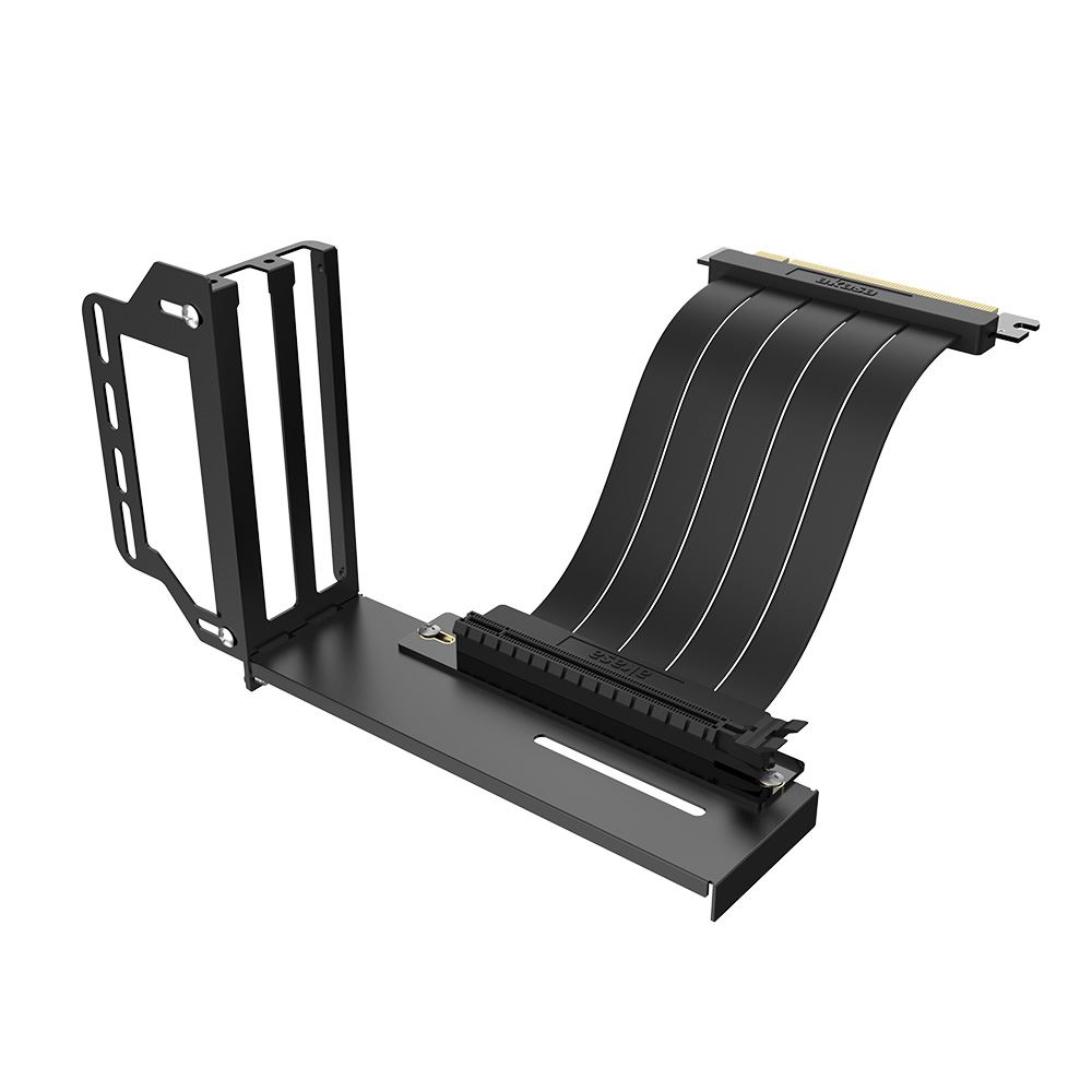 Akasa függőleges videokártya tartó Premium PCIe 3.0 Riser kábellel (AK-CBPE02-20B) (AK-CBPE02-20B)