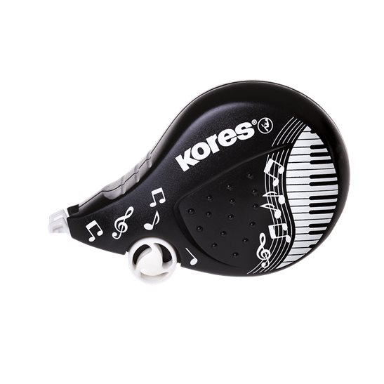 Kores Scooter Black&White Hibajavító roller 8m - Vegyes szín (84972)