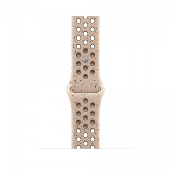 Apple Watch S4/S5/S6/S7/S8/S9/SE/Ultra Gyári Nike Sport Szíj 42/44/45/49mm - Sivatagi Kő S/M