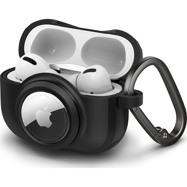 Pouzdro Spigen pro Apple AirPods Pro / AirTag, černé