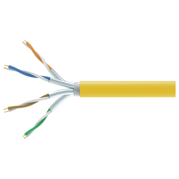 Equip 404563 hálózati kábel Sárga 1000 M Cat7a S/FTP (S-STP)