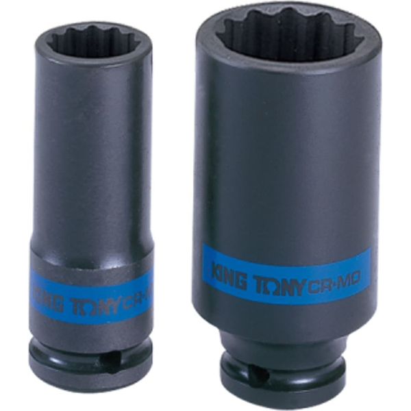 KT IMPACT SOCKET 12K 1/2" LONG 19x80mm