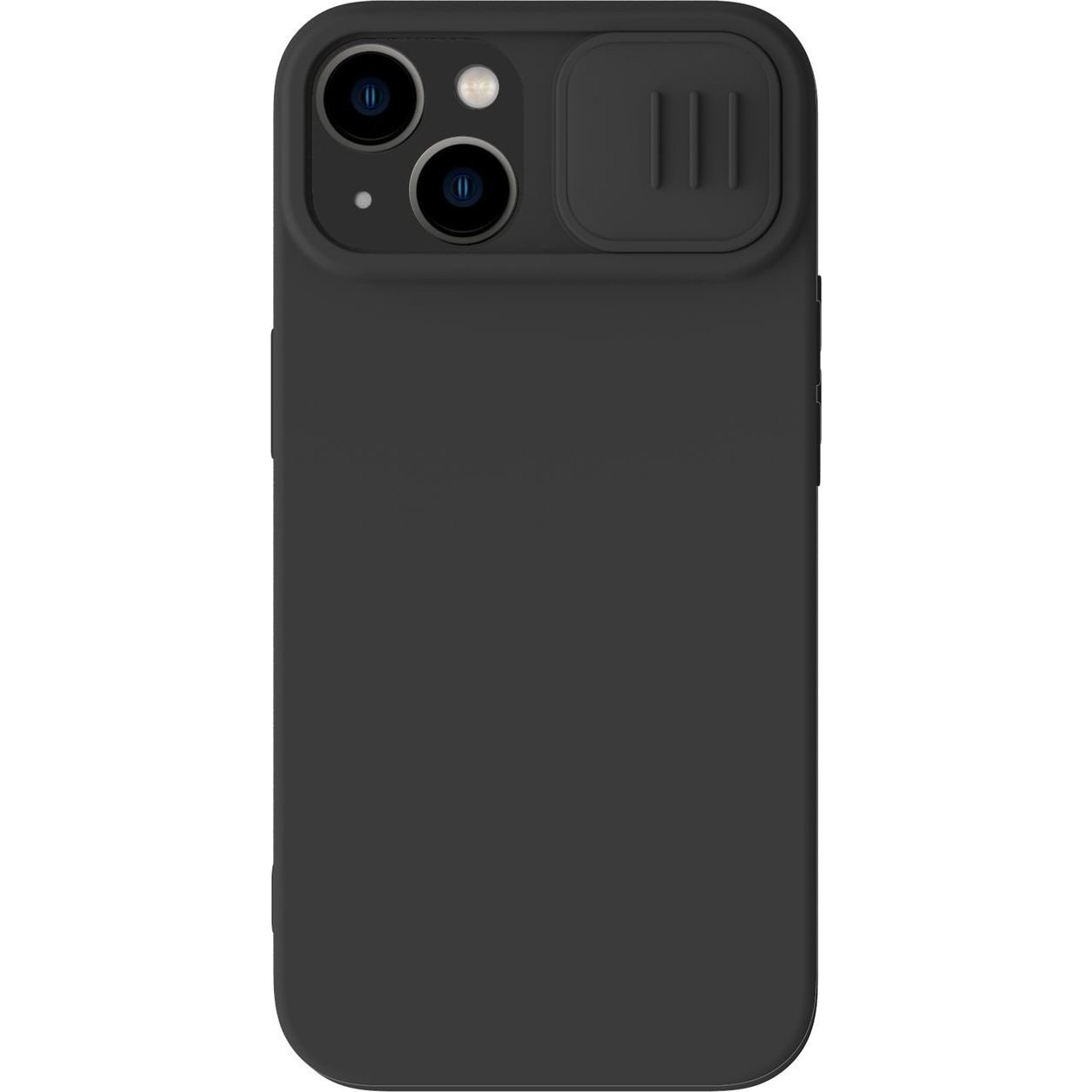 Nillkin CamShield Silky Apple iPhone 14 Plus szilikon tok, fekete (NLK851)
