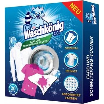 Der Waschkönig Chusteczki wyłapujące kolor Waschkönig 20szt.