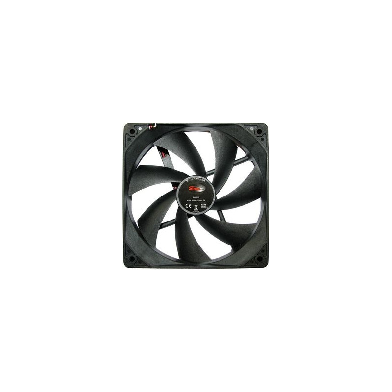 Inter-Tech F-120-S ház hűtő ventilátor 12cm (88885060) (InterTech88885060)