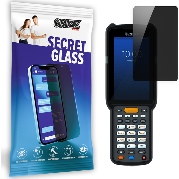  GrizzGlass Szkło prywatyzujące GrizzGlass SecretGlass do Zebra MC330L