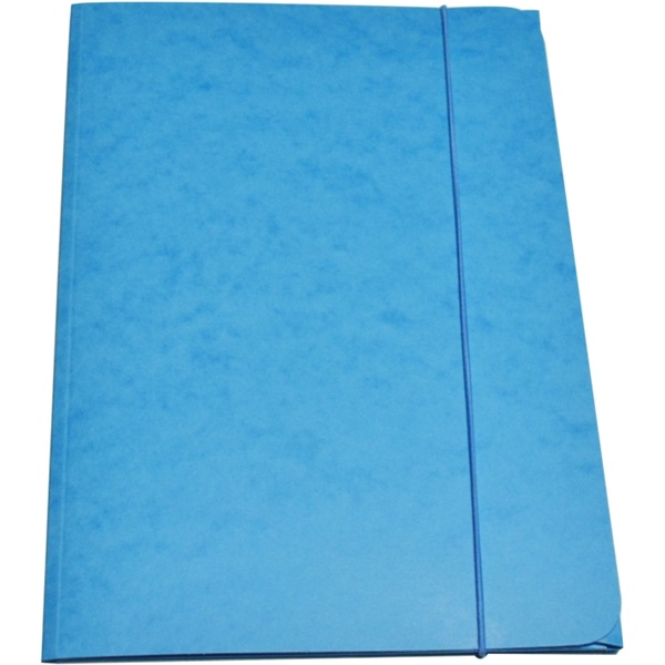 CAM A4 prespán világoskék gumis mappa (0241)