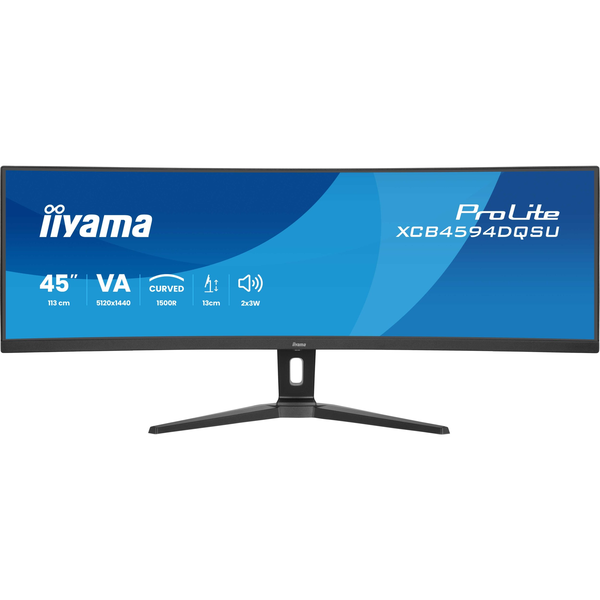 IIYAMA 113cm  (44.5") XCB4594DQSU-B1 32:9 2xHDMI+DP+2xUSB-C