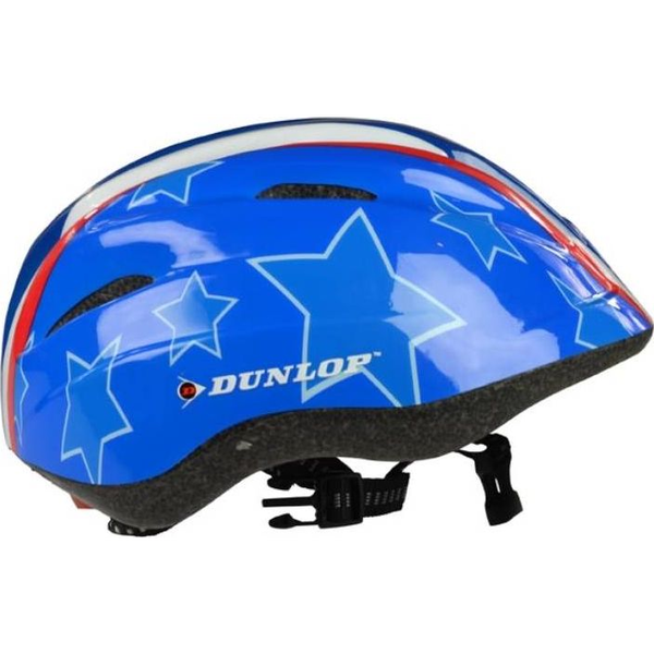 Cyklistická helma Dunlop 48-52 cm Modrá vel. 48-52
